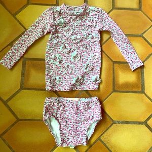 Toddler girl bathing suit